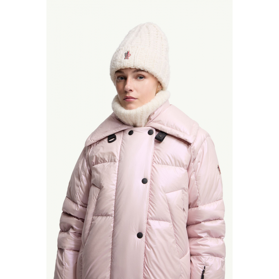 Bonnet 'Knitted Logo-Patch' pour Femmes