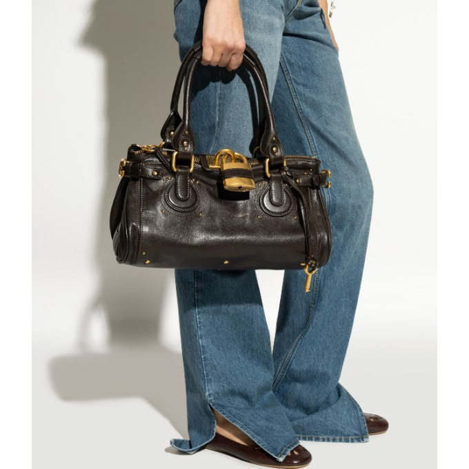 'Paddington Padlock-Detail' Schultertasche für Damen