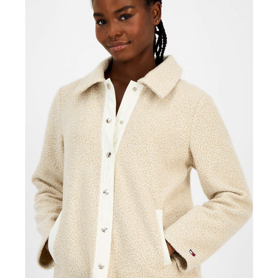 Veste 'Snap-Front' pour Femmes