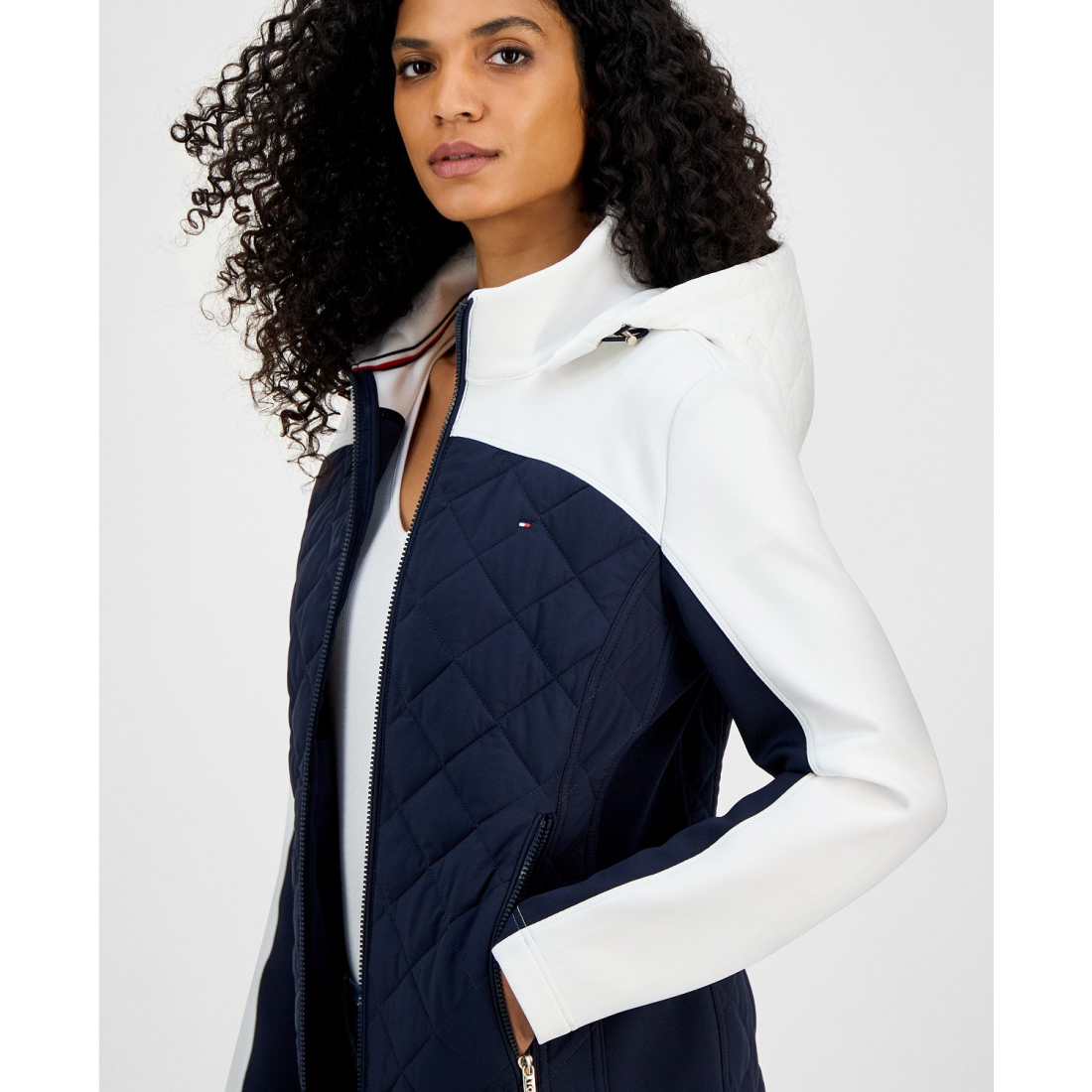 Women's 'Colorblocked' Puffer Jacket
