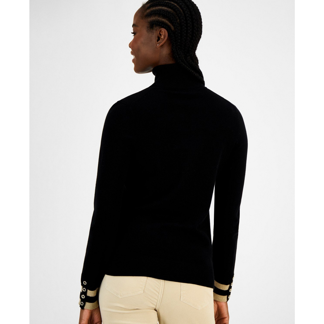 Pull à col roulé 'Snowflake' pour Femmes