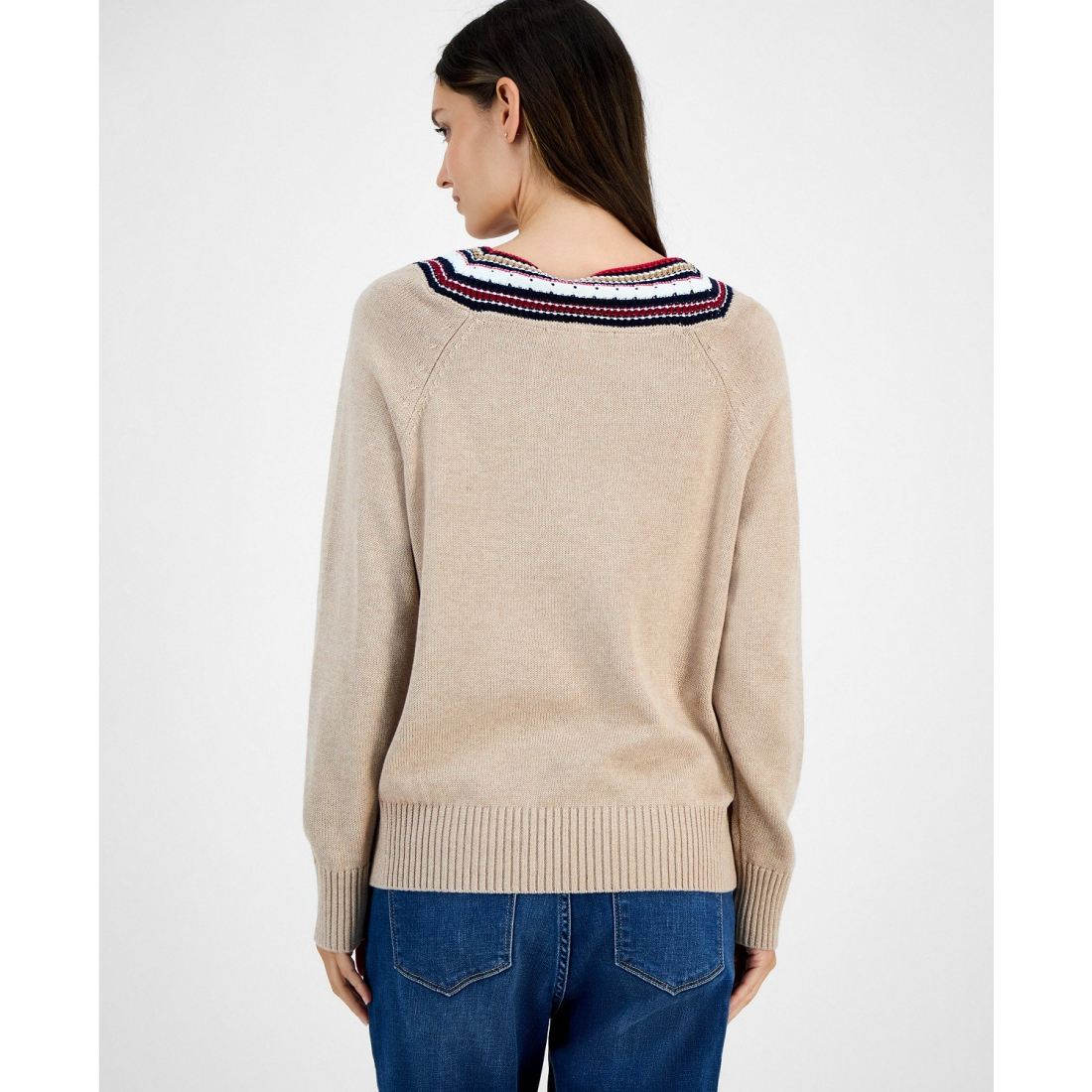 Pull 'V Neck' pour Femmes