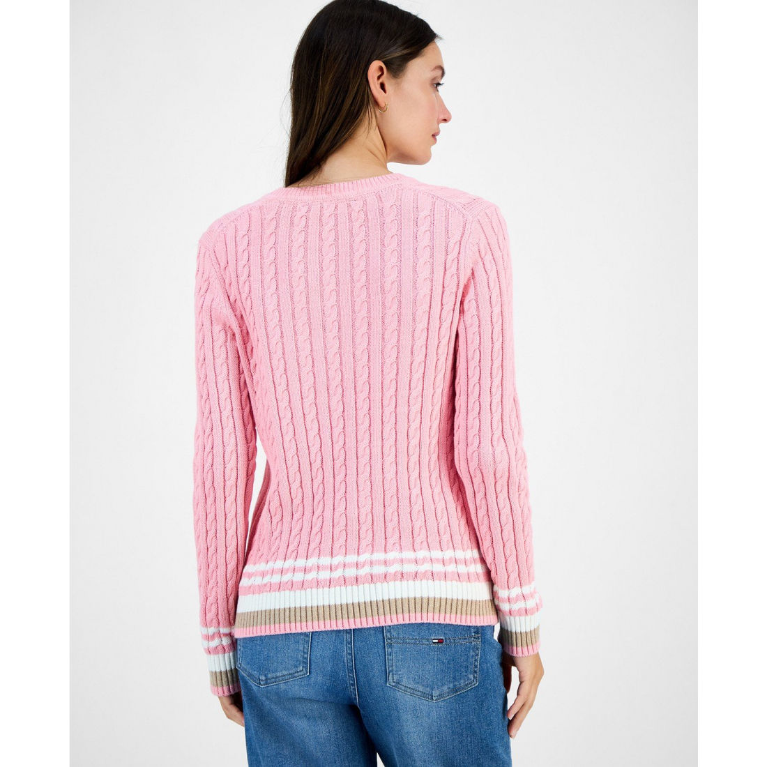 Pull 'Cable Knit' pour Femmes