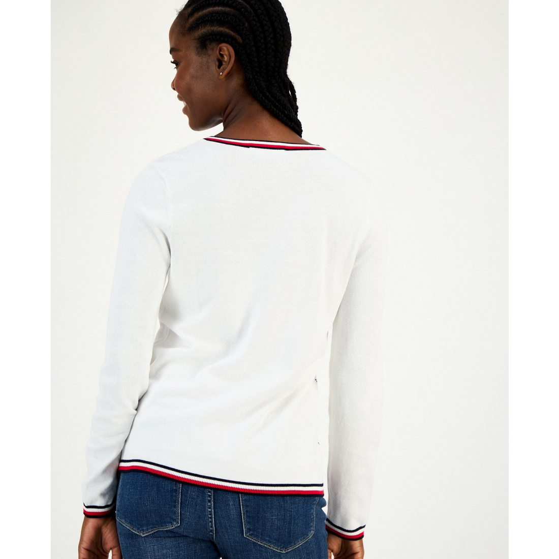 Pull 'V-Neck' pour Femmes