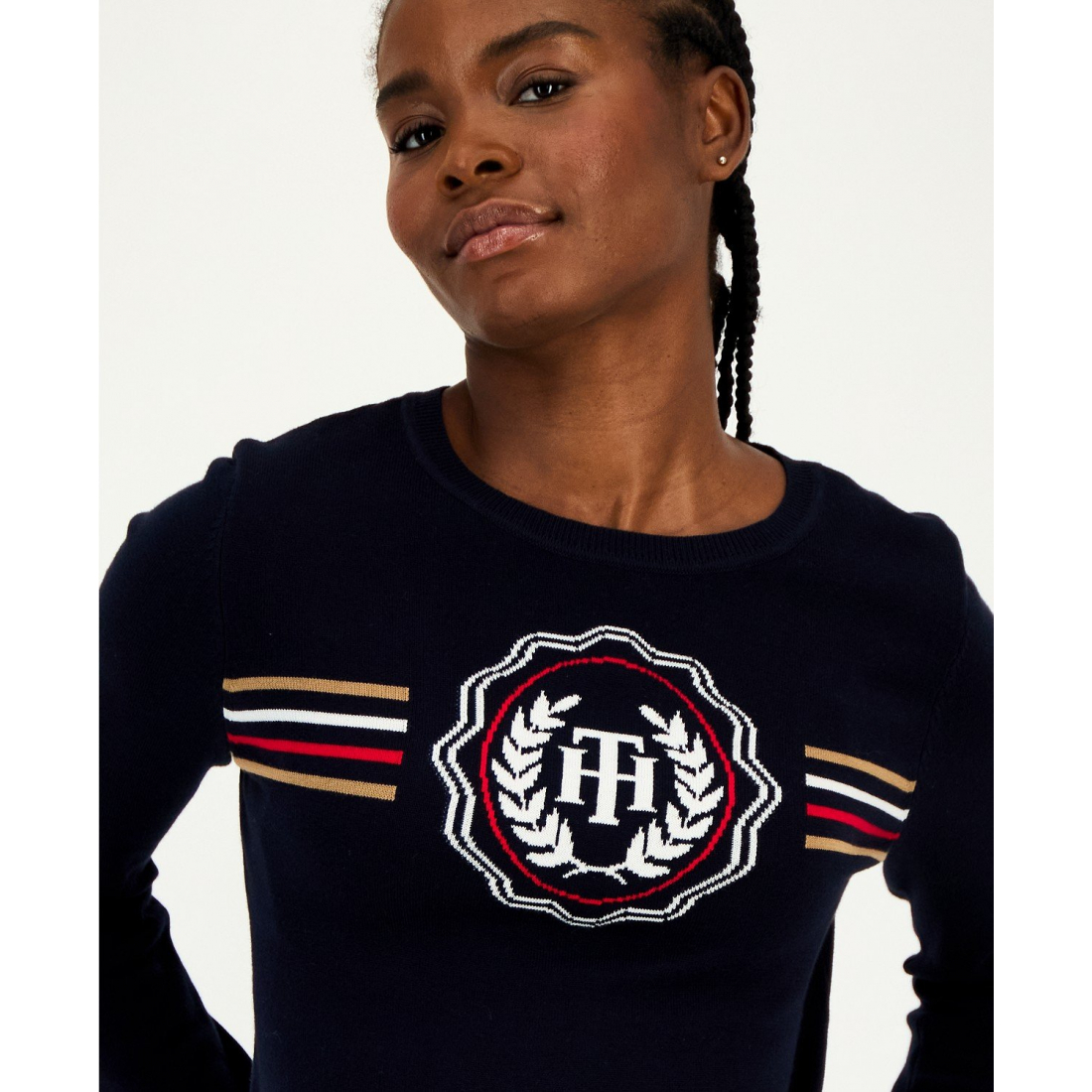 Pull 'Crest Crewneck' pour Femmes