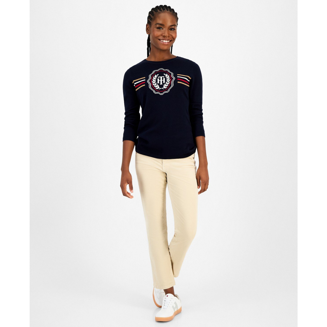Pull 'Crest Crewneck' pour Femmes