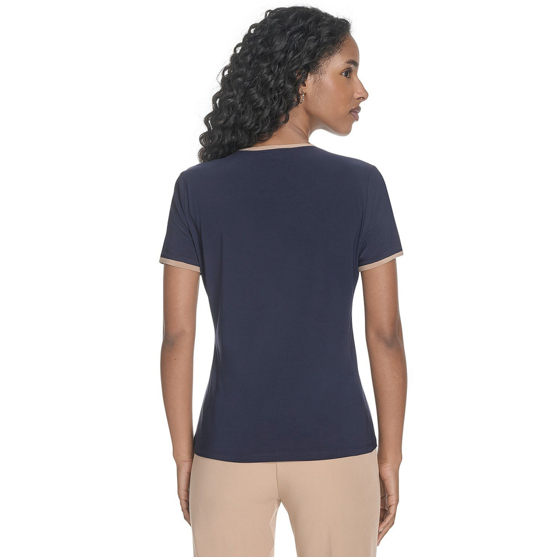 T-shirt 'Crewneck Pocket' pour Femmes