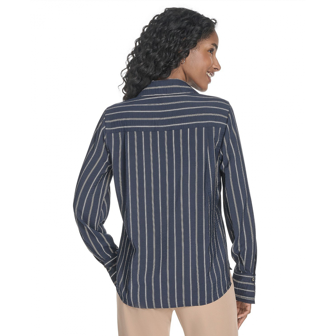 Top à manches longues 'Striped' pour Femmes