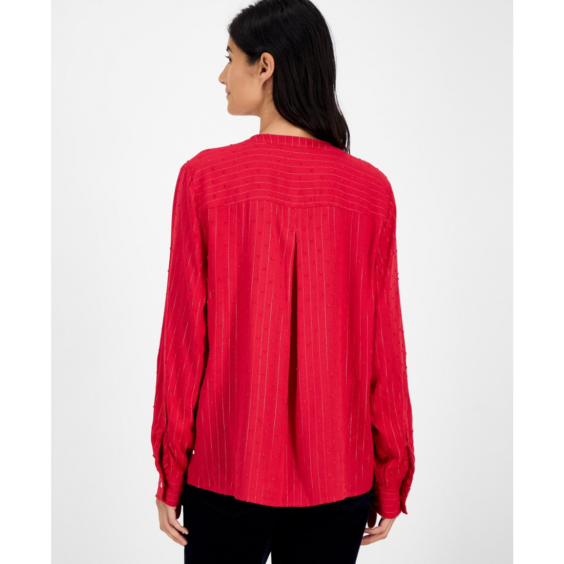 Top à manches longues 'Sparkle Clip Dot' pour Femmes