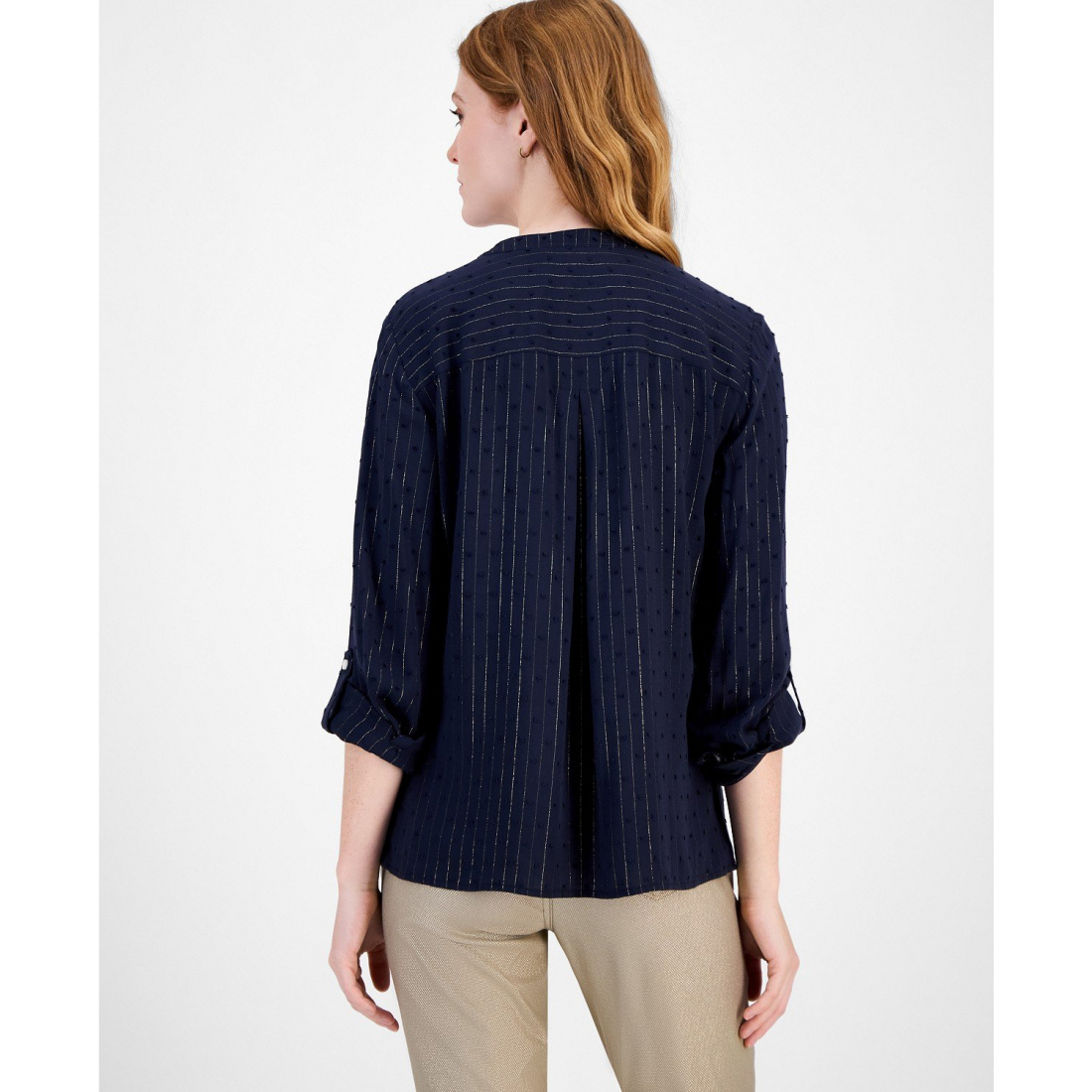 Top à manches longues 'Sparkle Clip Dot' pour Femmes