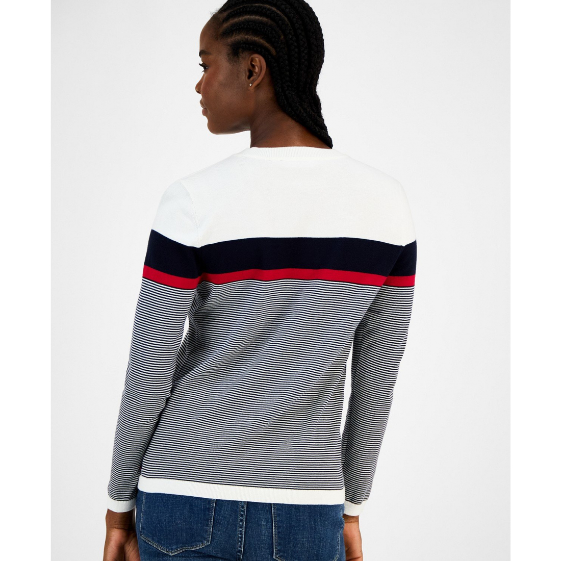 Pull 'Logo Striped' pour Femmes