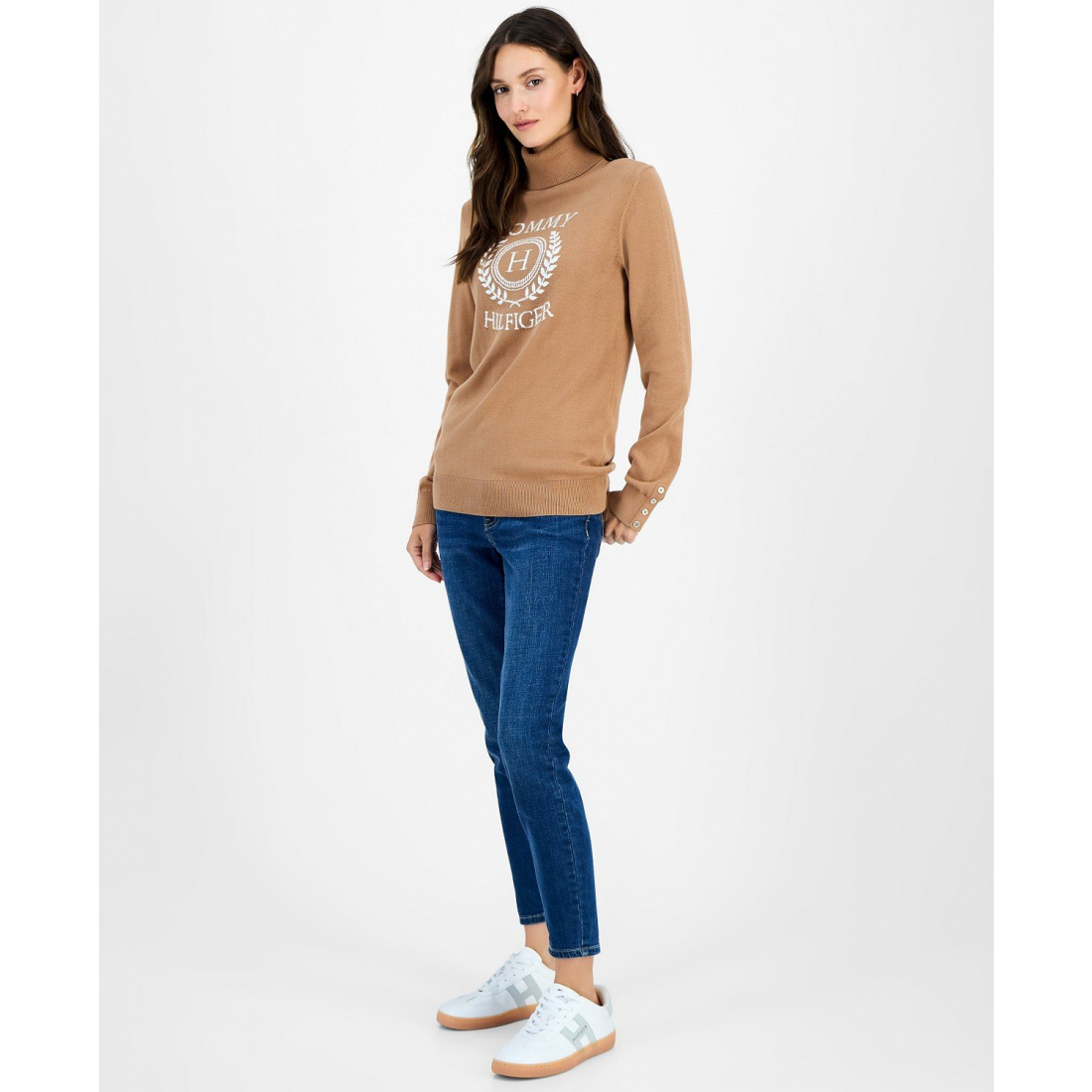 Pull à col roulé 'Crest' pour Femmes