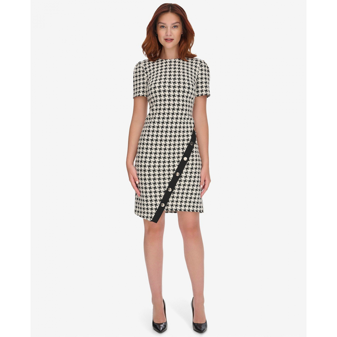 Women's 'Houndstooth' Dress