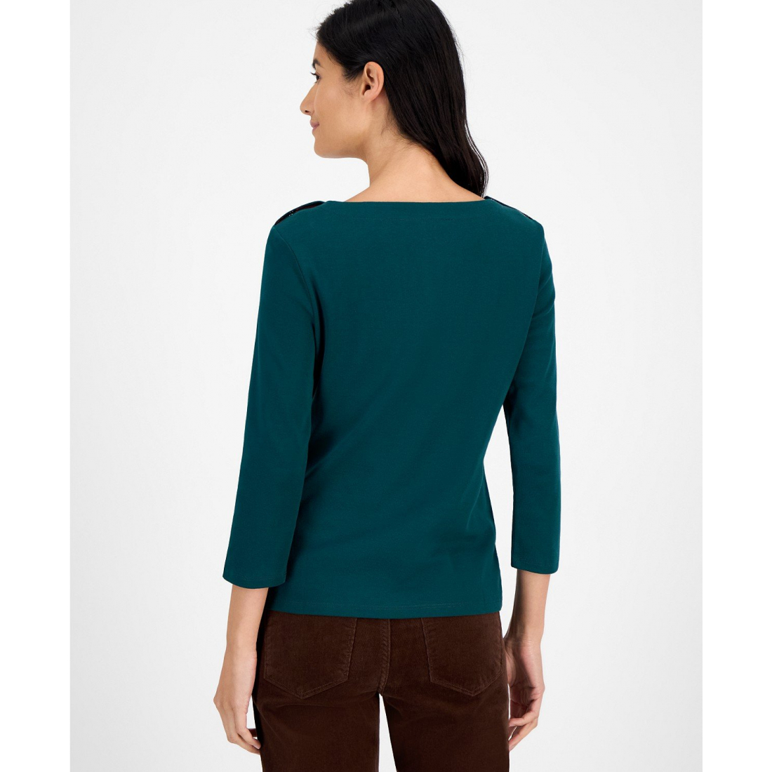 Top 'Boat-Neck' pour Femmes