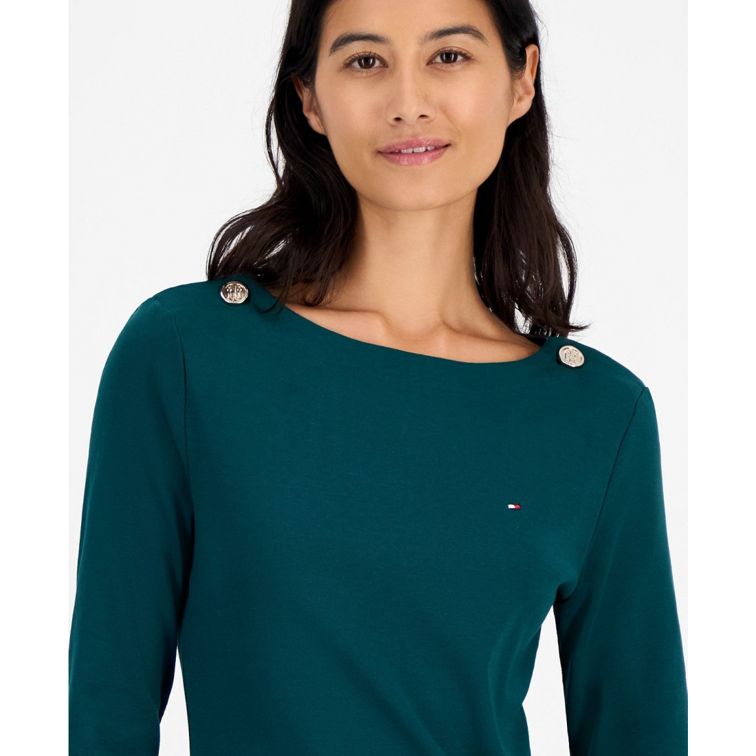 Top 'Boat-Neck' pour Femmes