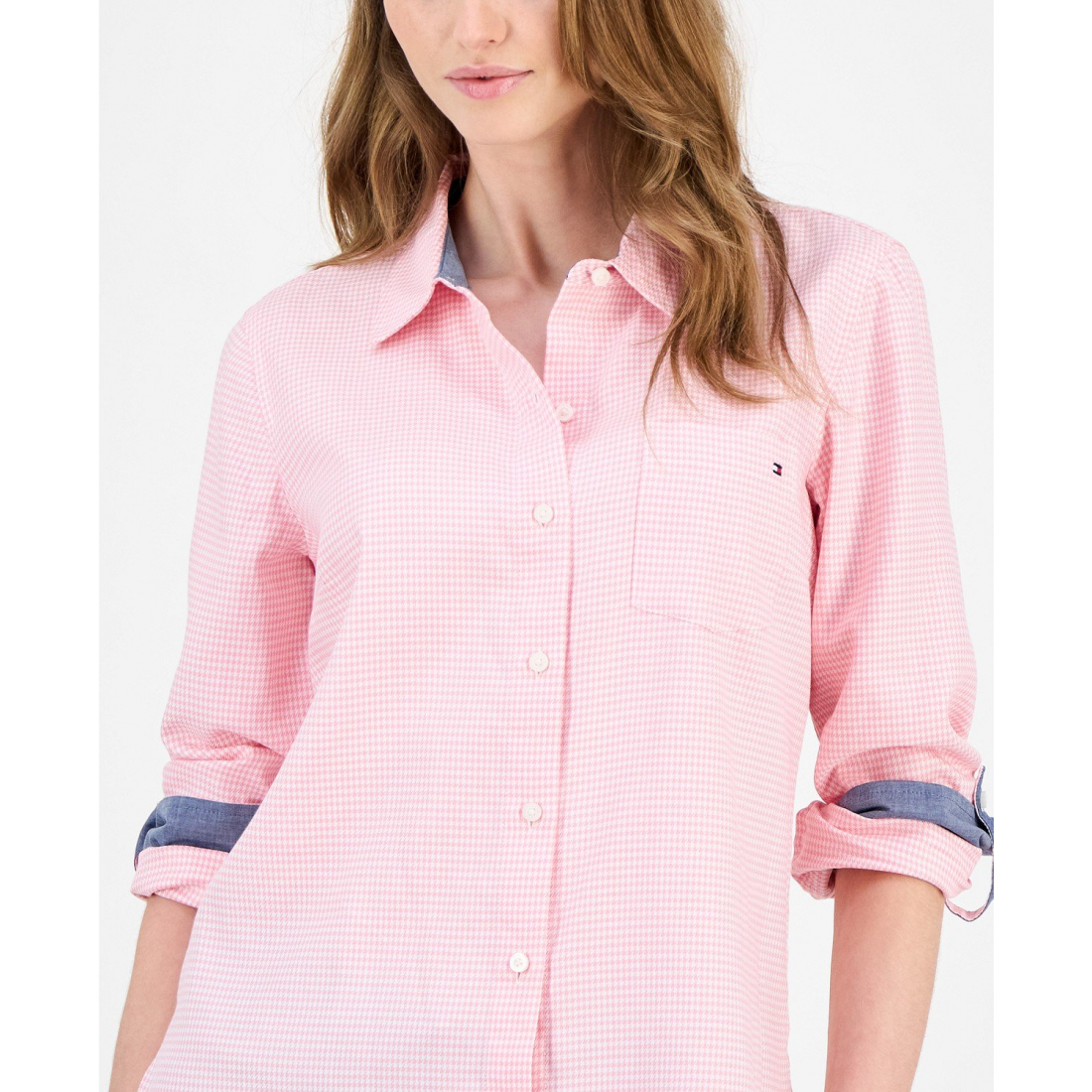 Chemise 'Coquette Check' pour Femmes