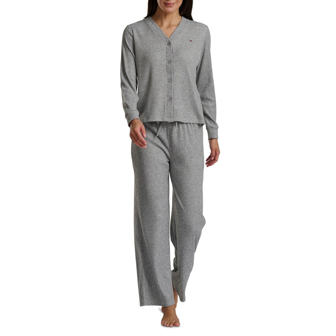 Pyjama Set 'Cardigan And Pants' pour Femmes