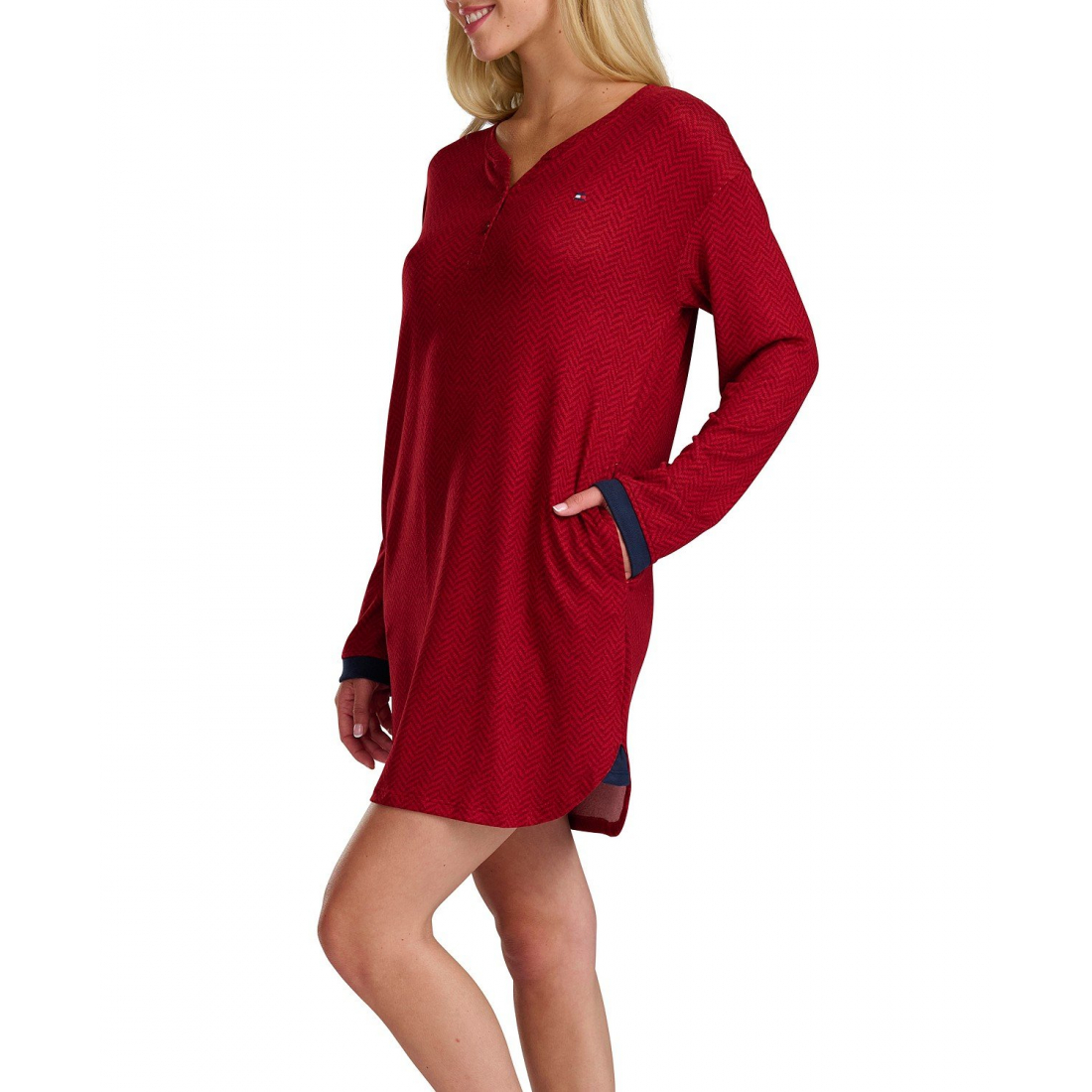 Robe pyjama 'Long Sleeve' pour Femmes