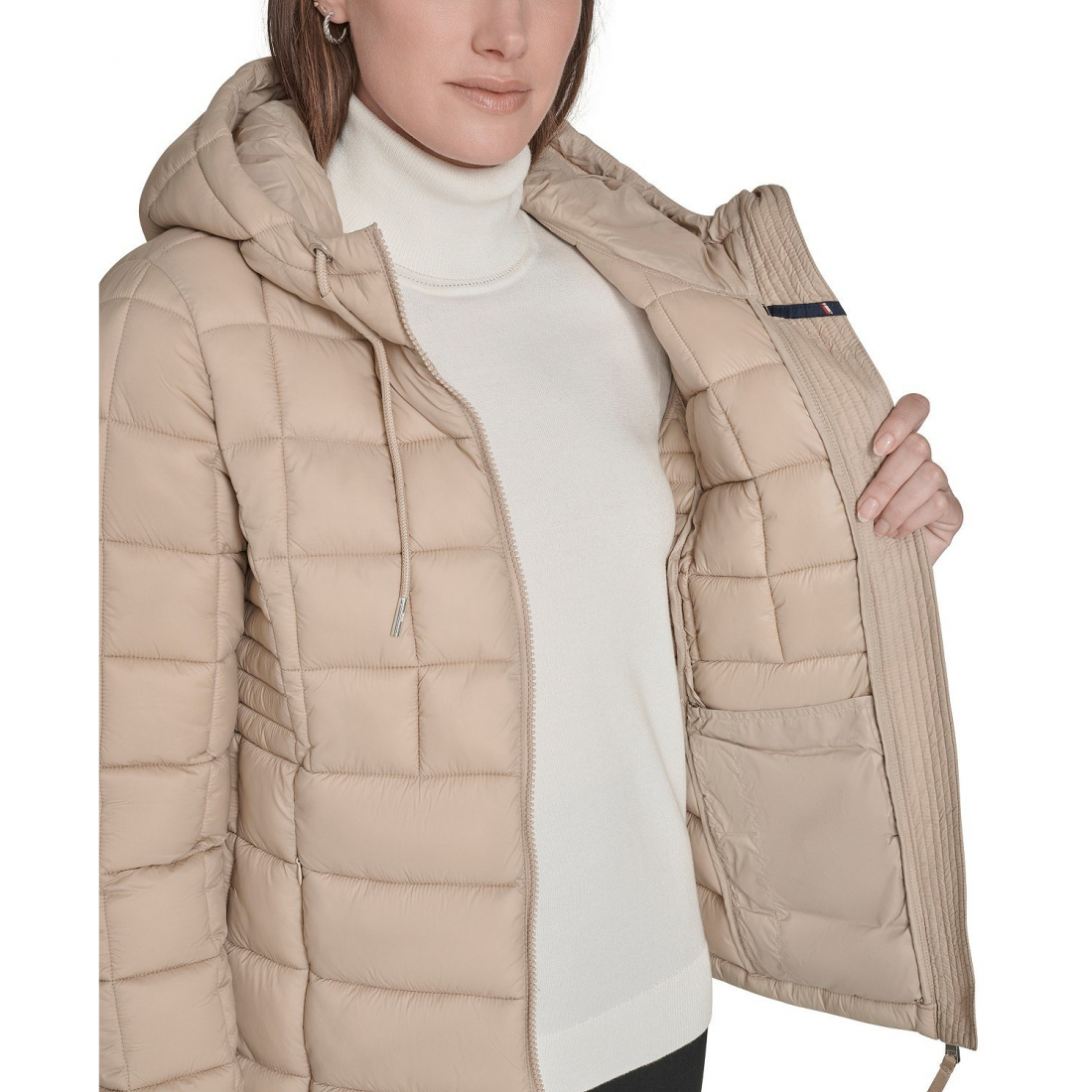Veste matelassée 'Packable Hooded' pour Femmes