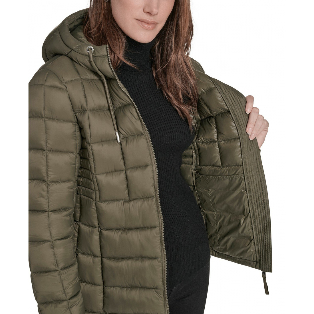 Veste matelassée 'Packable Hooded' pour Femmes