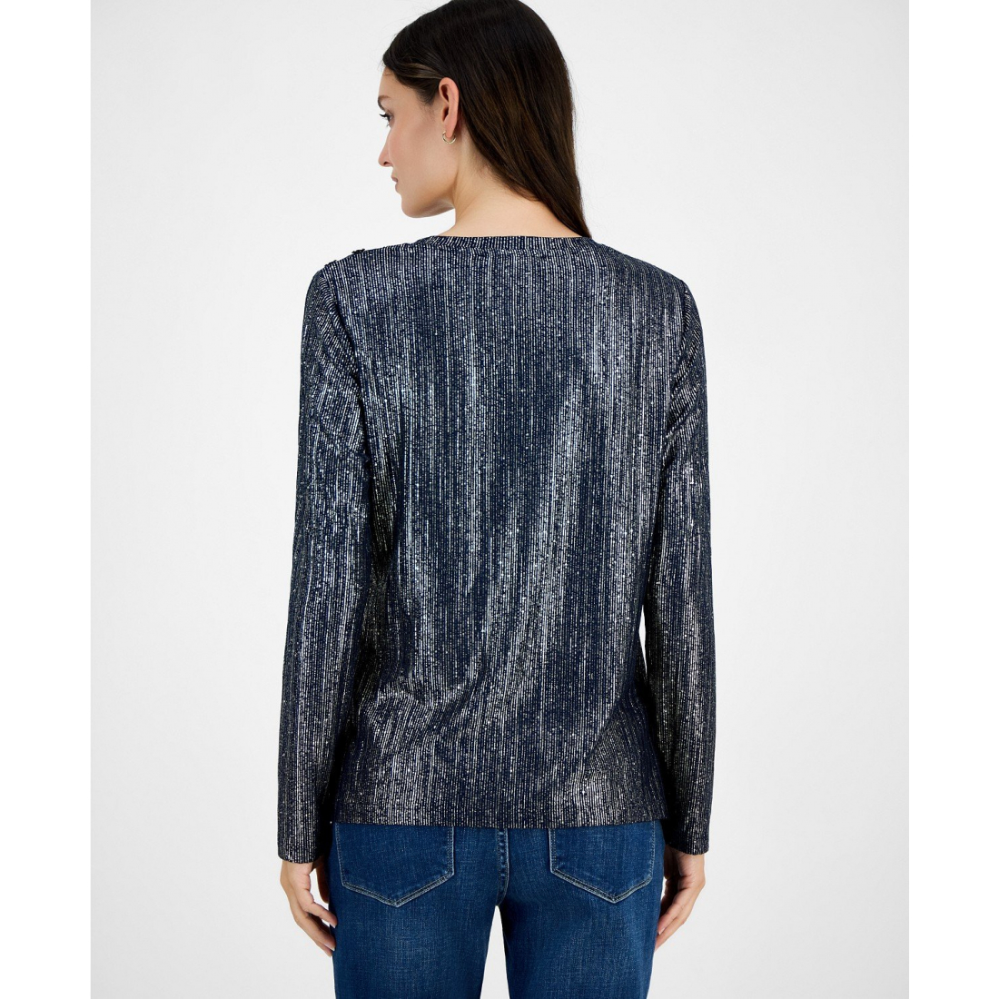 Top 'Shine Ribbed' pour Femmes