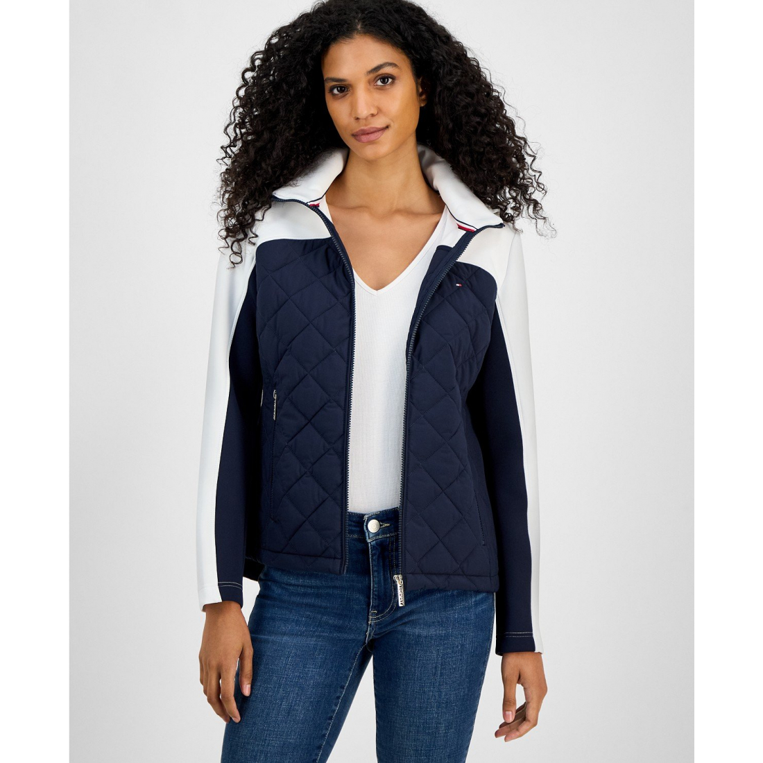 Women's 'Colorblocked' Puffer Jacket