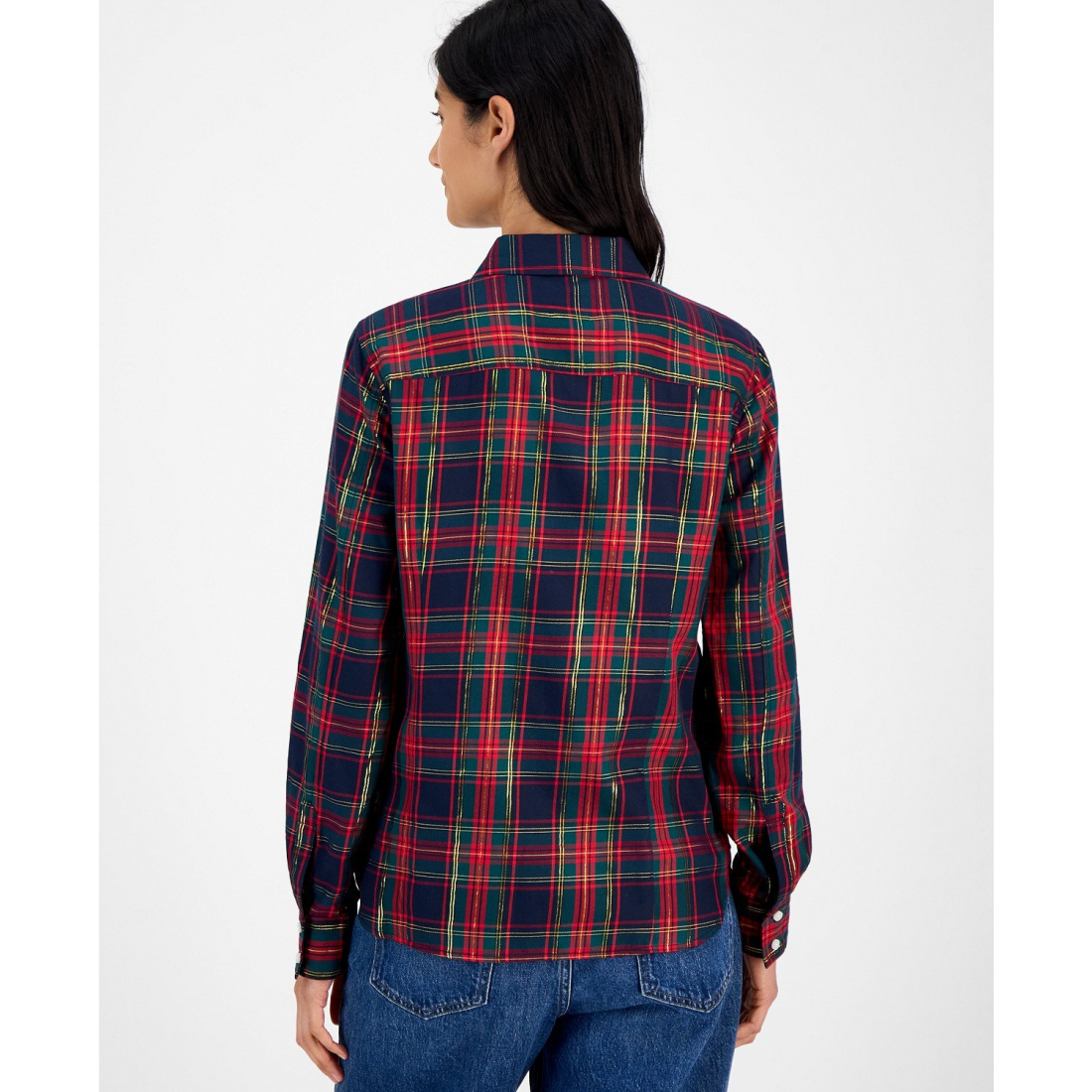 Chemise 'Tartan Utility' pour Femmes