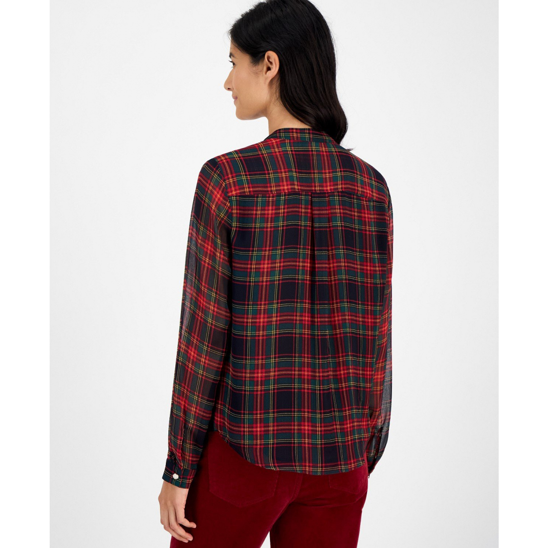 Blouse 'Plaid' pour Femmes