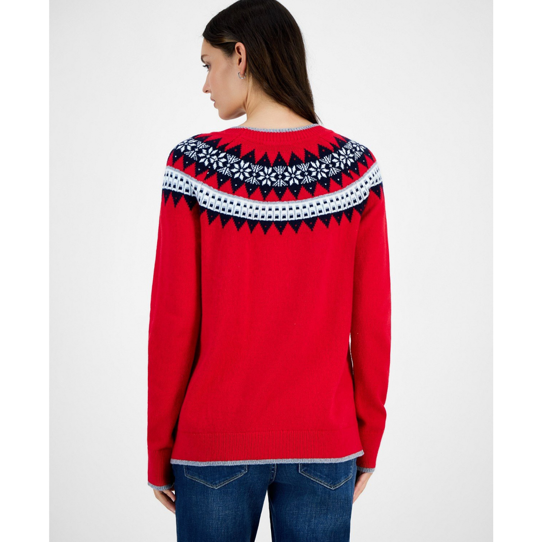 Pull 'Polar Bear Fair Isle' pour Femmes