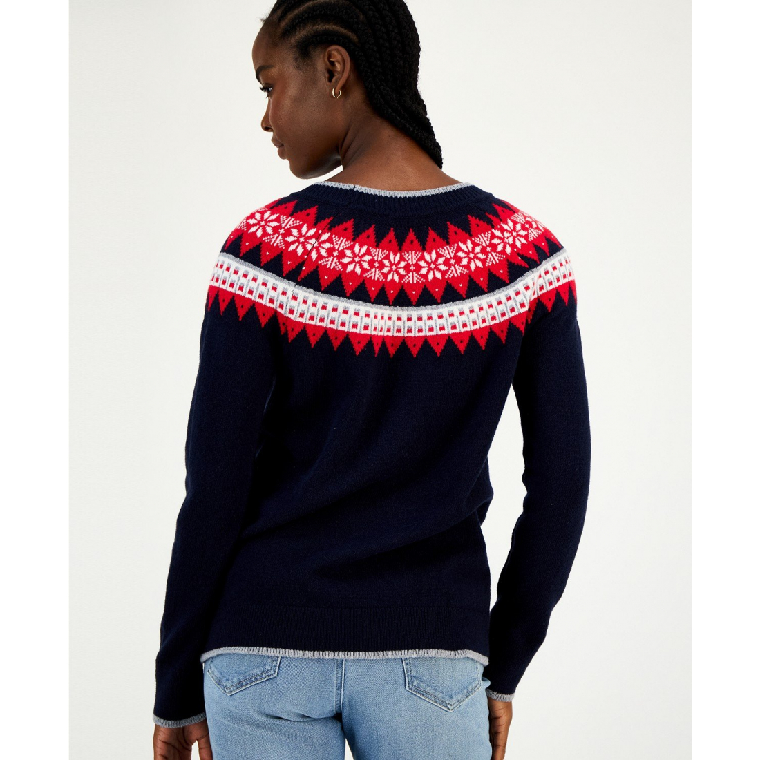 Pull 'Polar Bear Fair Isle' pour Femmes