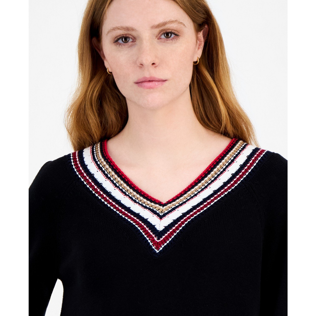 Pull 'V Neck' pour Femmes