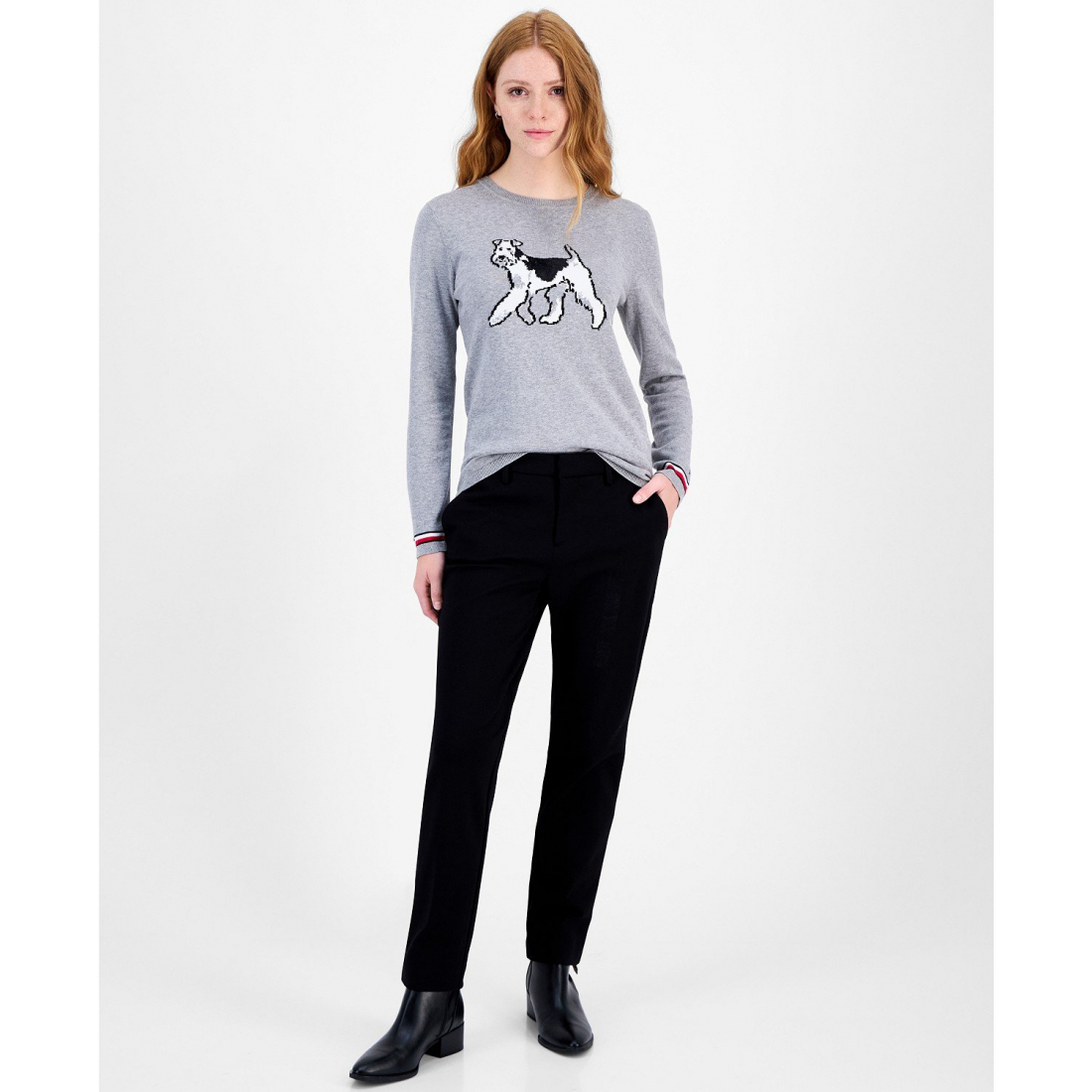 Pull 'Terrier Crewneck' pour Femmes