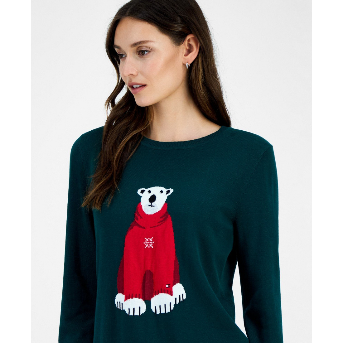 Pull 'Scarf Bear Crewneck' pour Femmes