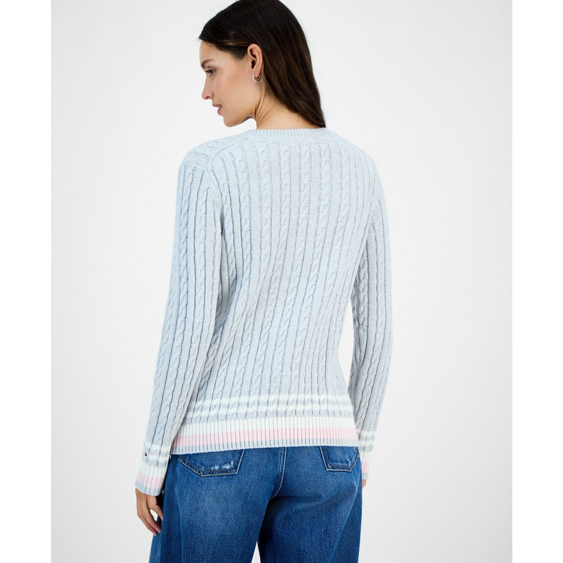 Pull 'Cable Knit' pour Femmes