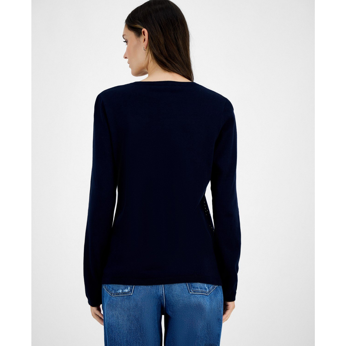 Pull 'Argyle V-Neck' pour Femmes