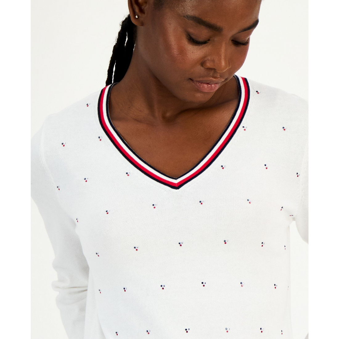 Pull 'V-Neck' pour Femmes