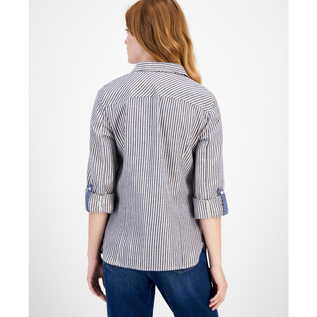 Chemise 'Shine-Strip' pour Femmes