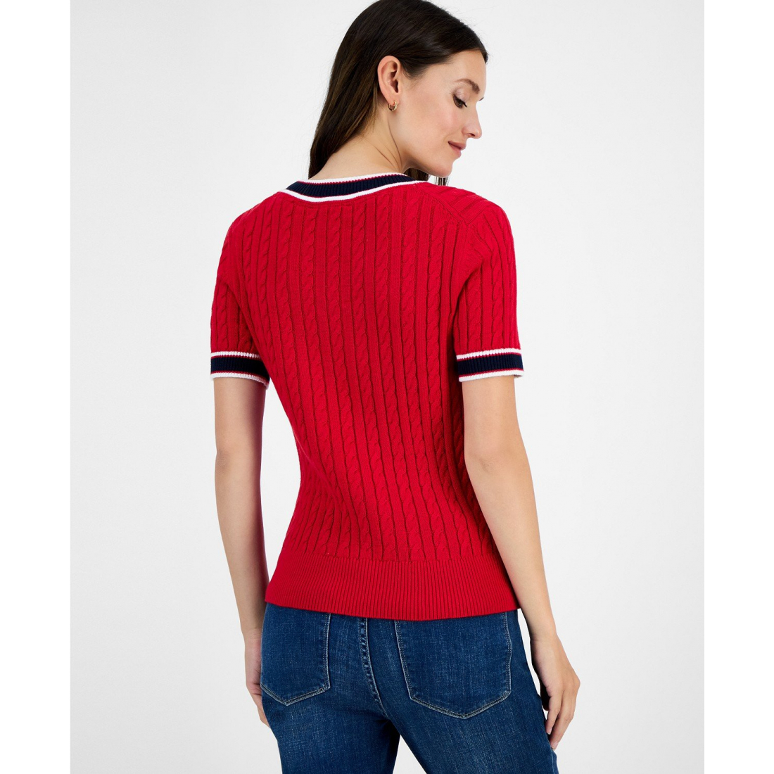 Pull 'Short-Sleeve' pour Femmes