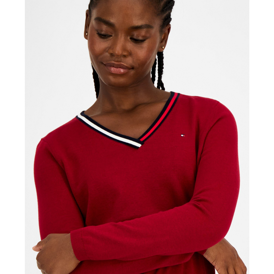 Pull 'V-Neck' pour Femmes