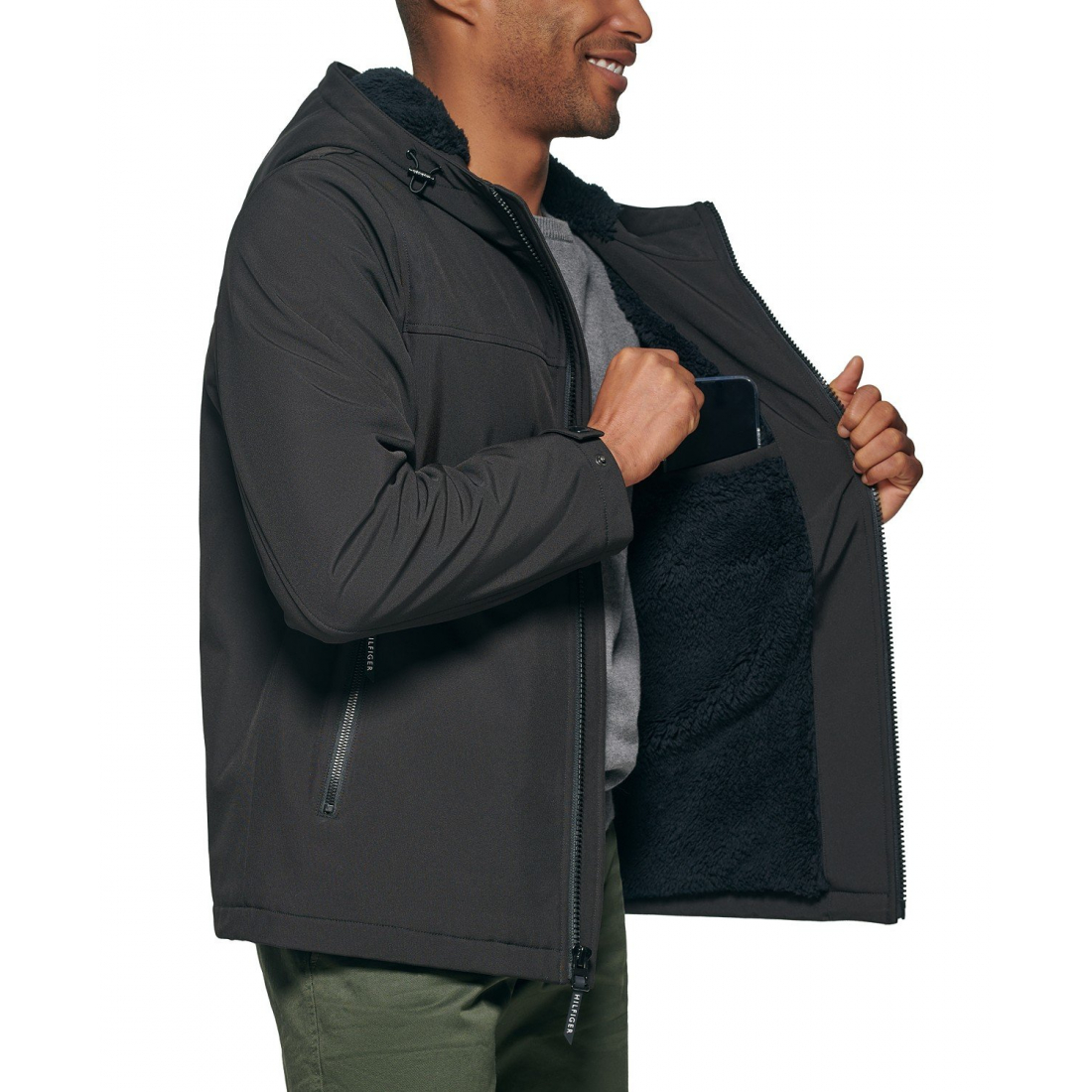 Veste 'Softshell Hooded' pour Hommes