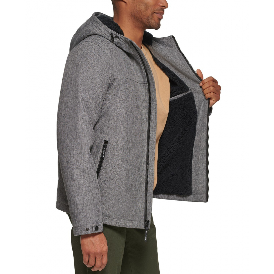Veste 'Softshell Hooded' pour Hommes