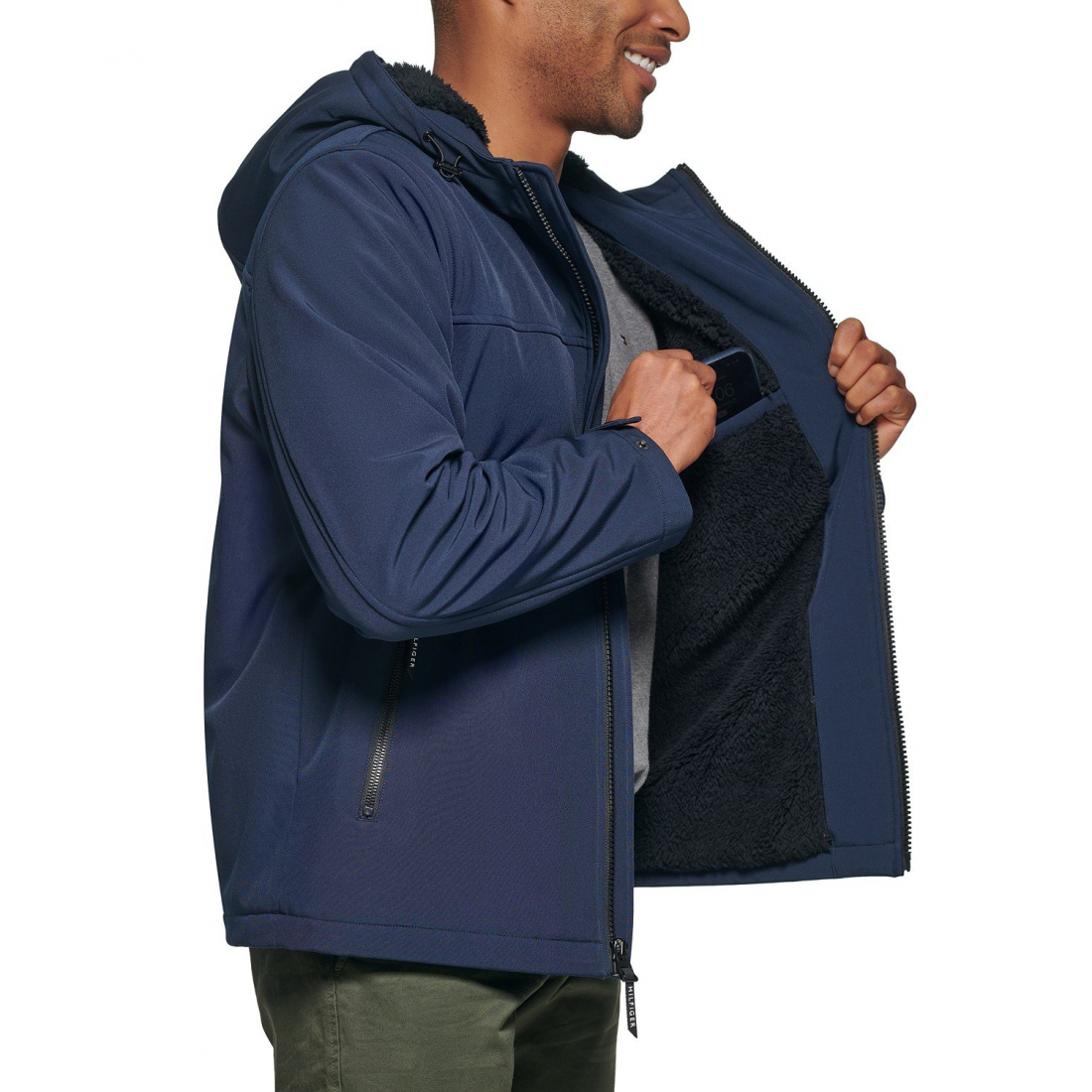 Veste 'Softshell Hooded' pour Hommes