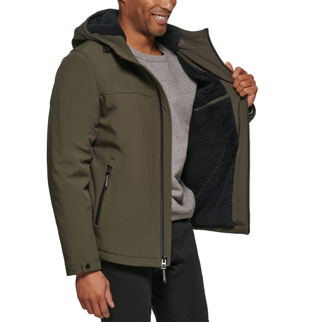 Veste 'Softshell Hooded' pour Hommes