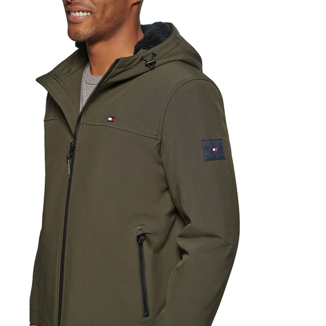 Veste 'Softshell Hooded' pour Hommes