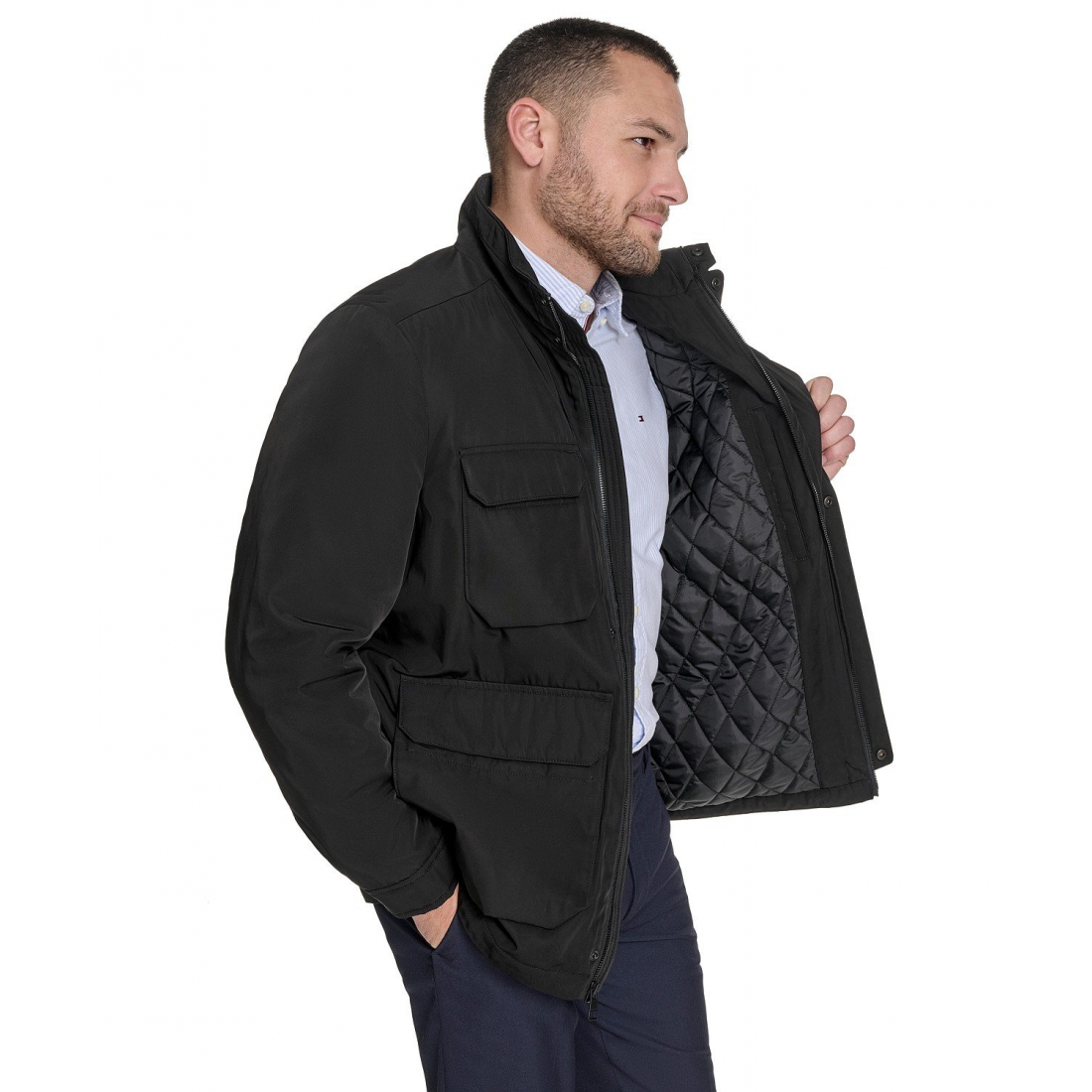 Doudoune 'Four Pocket Military-Inspired Field' pour Hommes