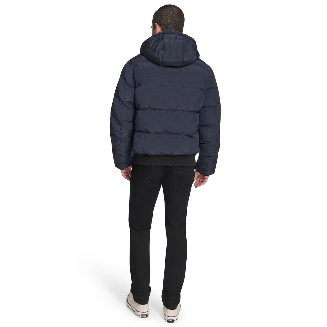 Men's 'Ribstop Hooded Snorkel' Puffer Jacket