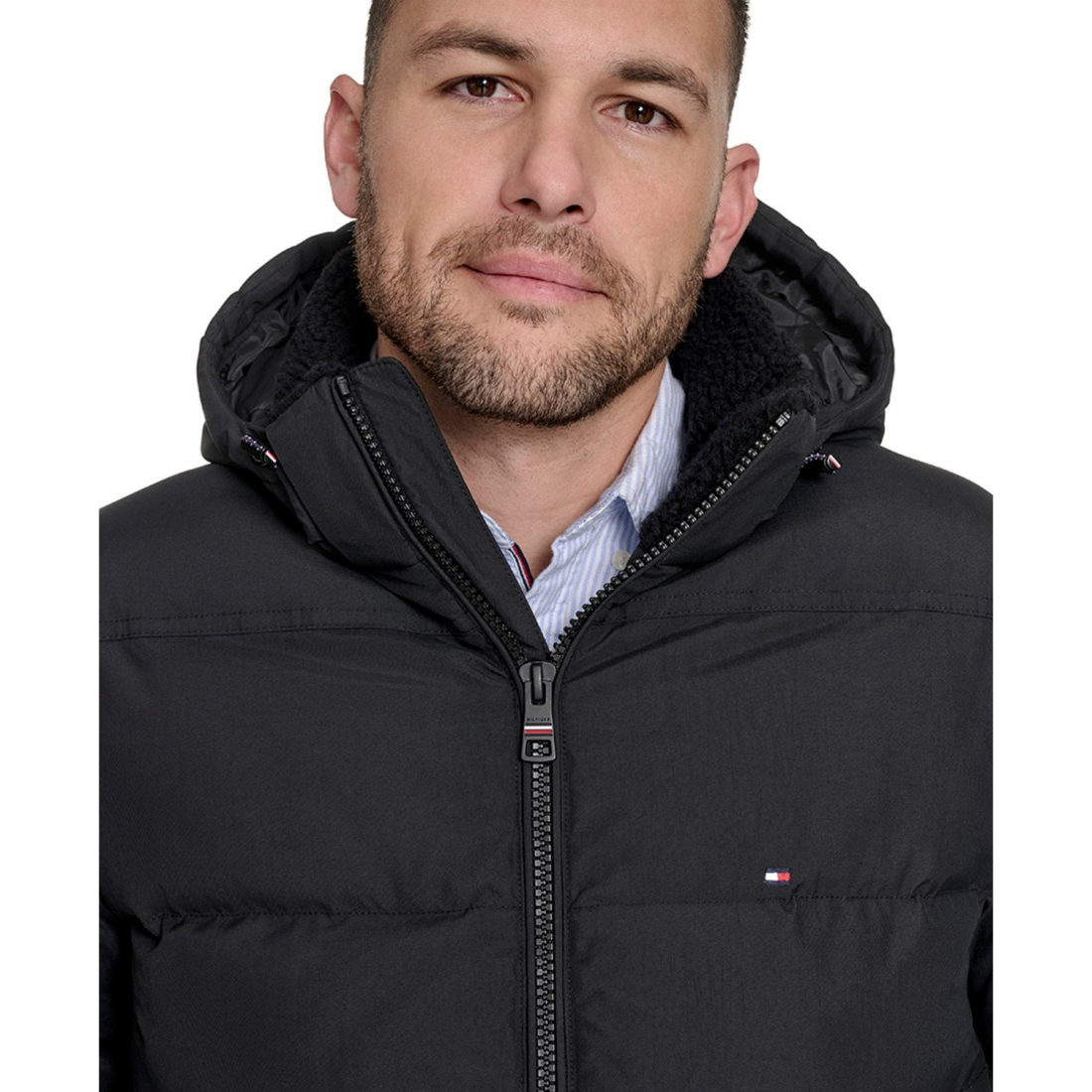 Veste matelassée 'Two Pocket Hooded' pour Hommes