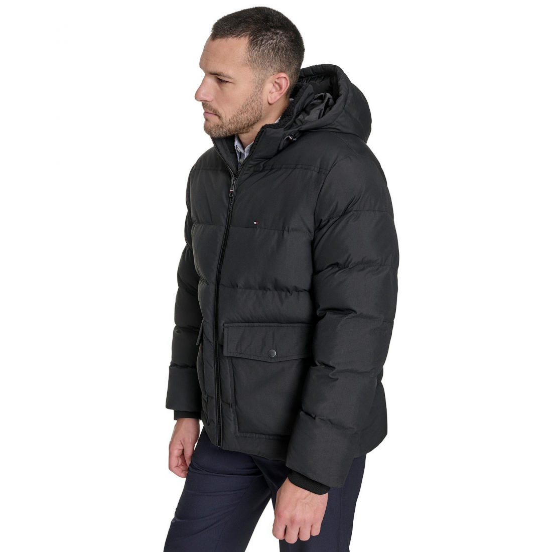Veste matelassée 'Two Pocket Hooded' pour Hommes