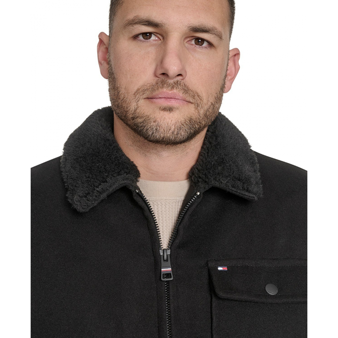 Veste 'Sherpa Collar' pour Hommes