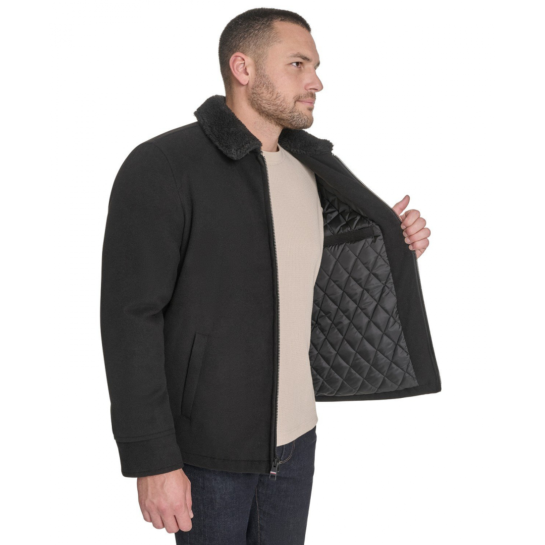 Veste 'Sherpa Collar' pour Hommes